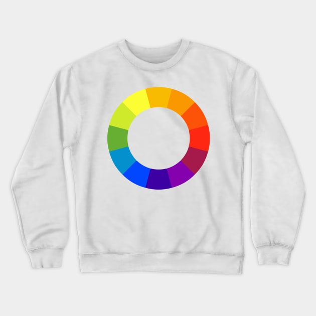 Pantone color wheel Crewneck Sweatshirt by bigmoments